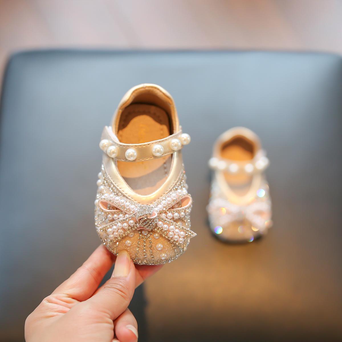 

New Style Leather Shoes - Toddler Shoes - Girls Shoes - Soft Sole Shoes 15 розовый