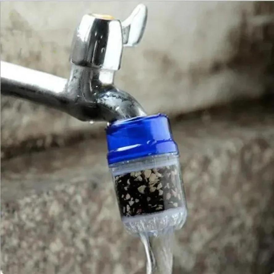 Water Filter Faucet Tap Activated Carbon Filter Faucet Household Purifier Remove Rust Sediment Kitchen and Household Accessories