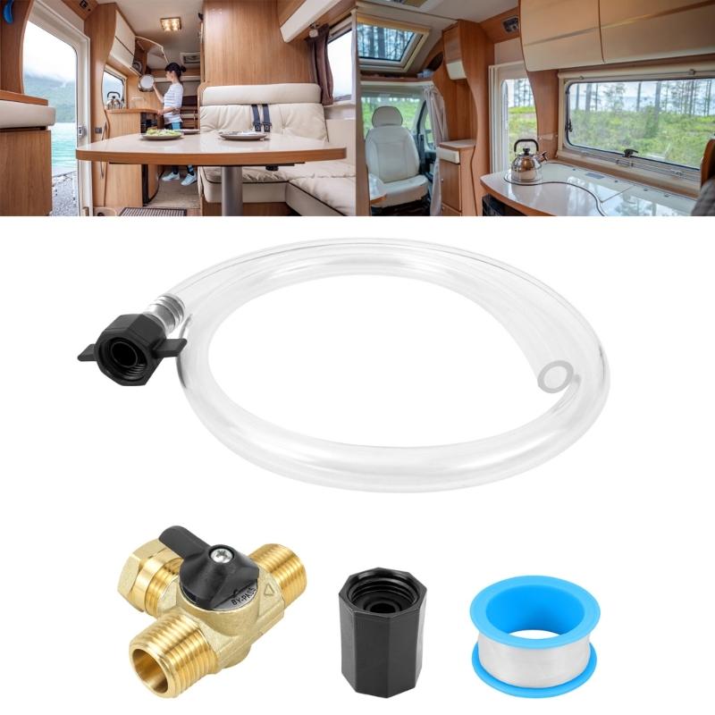 Winterizing Kit for Campers Water Heater Pipe to Prevent Freezing and Ensure Hot Water Flow in Winter