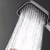 Rectangular Large Panel Pressurized Shower Head 3 Mode Rain Shower Set  Barber Shop