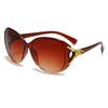 Fashionable Large Frame UV Protection Fox Head Sunglasses for Women
