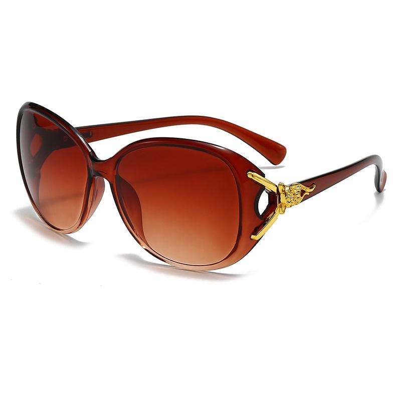 Fashionable Large Frame UV Protection Fox Head Sunglasses for Women