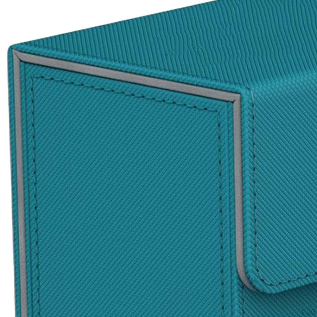 Card Deck Storage Box Protection with 2 Dividers Dice Collectible Game