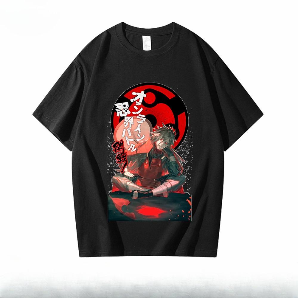 Naruto Team 7 Graphic TShirt for Men Women Kids Oversized Cotton Anime Tee Harajuku Streetwear Summer Short Sleeve