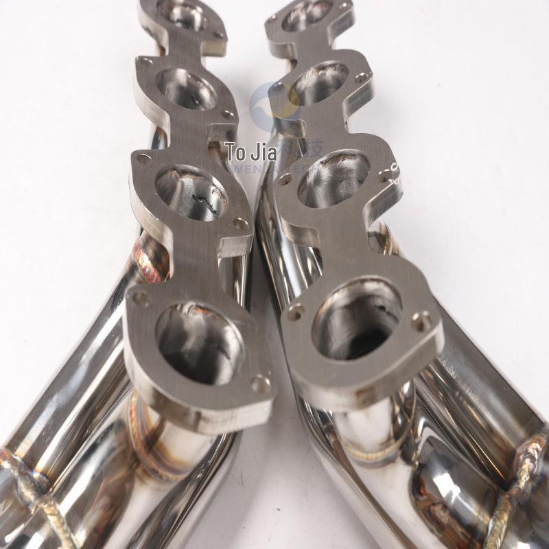 Medium-Long Exhaust Manifold for AMG M113K Engine: Fits BENZ SL55, CLS55, E55