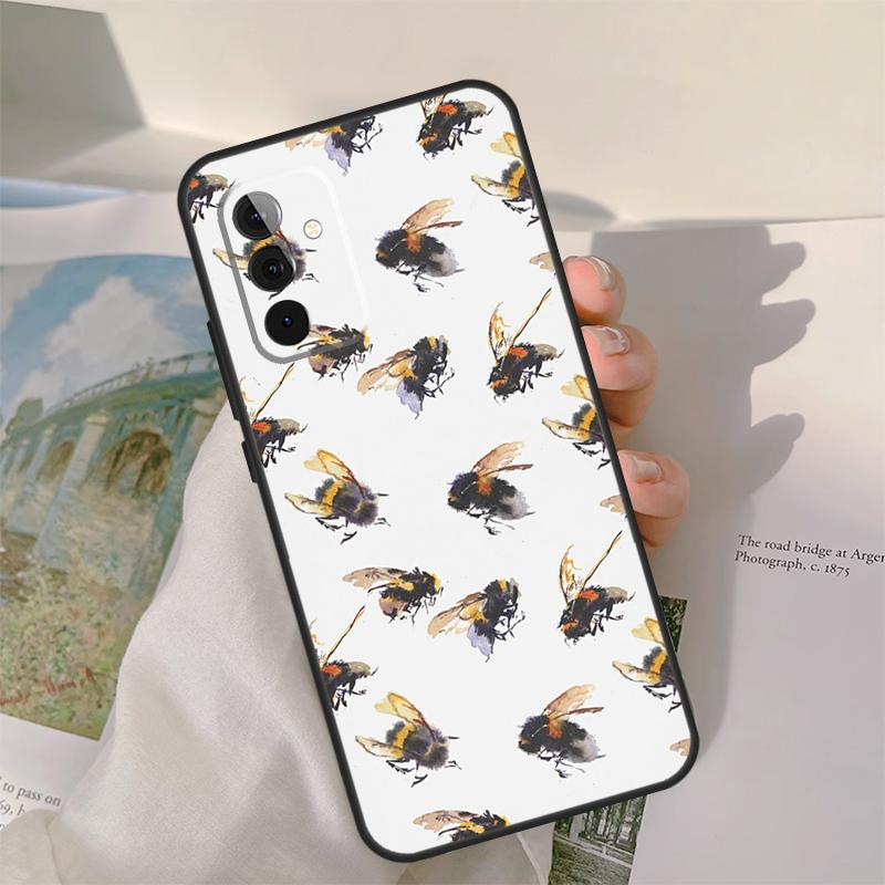 Bee Honey Case For Samsung Galaxy A16 A26 A56 A36 A06 A52 A53 A33 A13 A34 A54 A14 A15 A35 A55 A22 A32