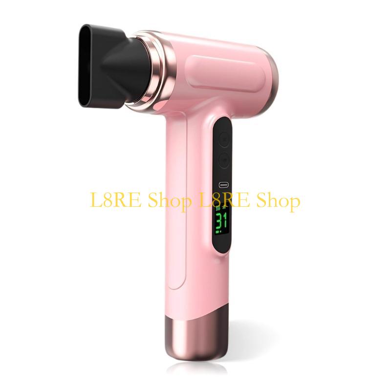 L8RE Hair Blower Electric Drying Machine ABS Texture for Travel and Everyday Use