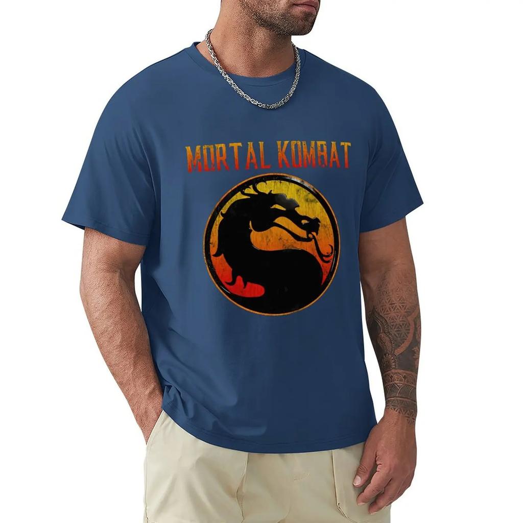 2024 Fashion Graphic Tshirts Cartoon Anime Vintage Mortal Kombat T Shirts Short Sleeve Casual Men 100% Cotton T-shirt Tee Tops