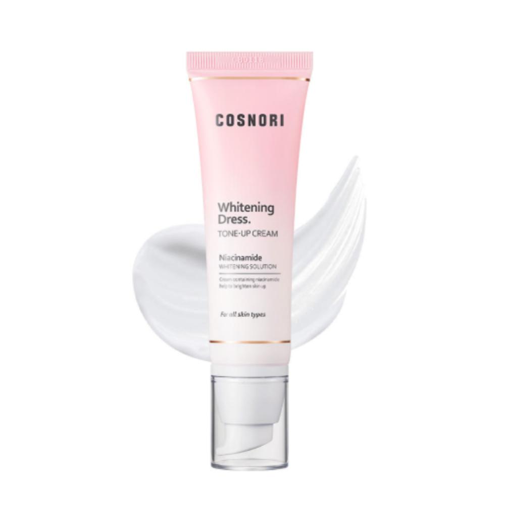 

COSNORI Освітлюючий крем-тон для обличчя 50 мл Миттєве освітлення та довготривале водостійке корейське зволоження