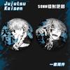 Kaisen Jujutsu Gojo Satoru Spilla Laser 58mm Anime Oggetto da Collezione Merchandising Carino Personaggio Cartone Animato Accessori Per Fan Regali