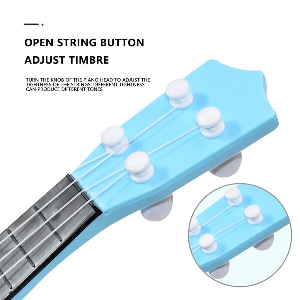 Dětská kytarová hračka pro začátečníky na ukulele může hrát Net Red Bubble Machine 100ML