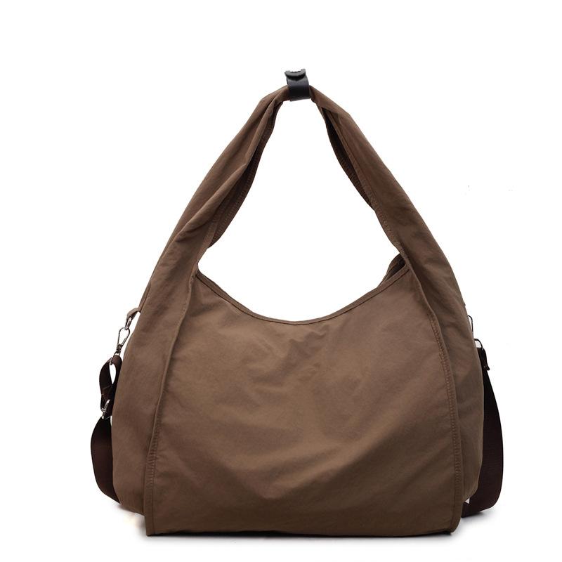 Japan Style Nyl Crossbody Bag Casual Large Capacity Tote Bag Lightweight Women Shoulder Bag Simple Handbag