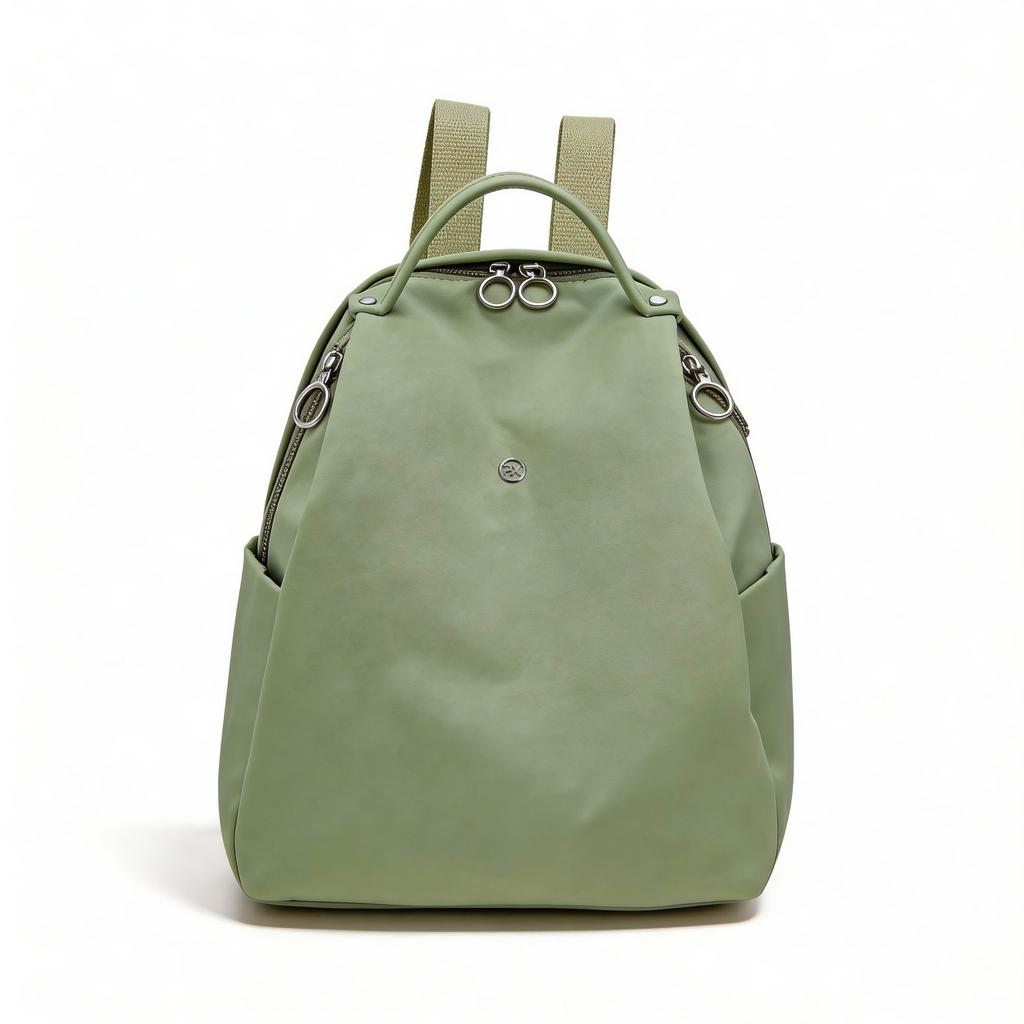 Schoolbag Backpack Women's Versatile Nylon Cloth Bag Lazy Textured Small Backpack Waterproof Large Capacity Oxford Cloth Handbag