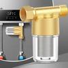 Brass Explosion-Proof Water Heater Pre-filter - High Flow, Anti-limescale Purifier, No Replacement Needed