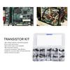 200Pcs Black Power Transistor Set 10 Values Low Power Consumption Transistor Kit BC327‑BC558