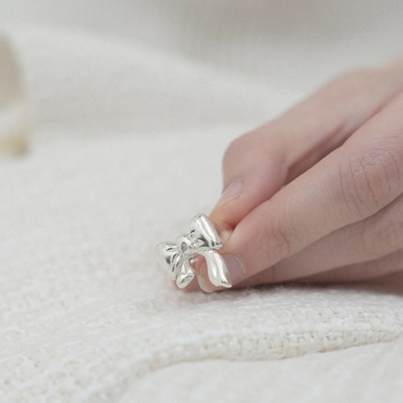 REINDEER [SILVER 925] HOLIDAY BOW ring 03