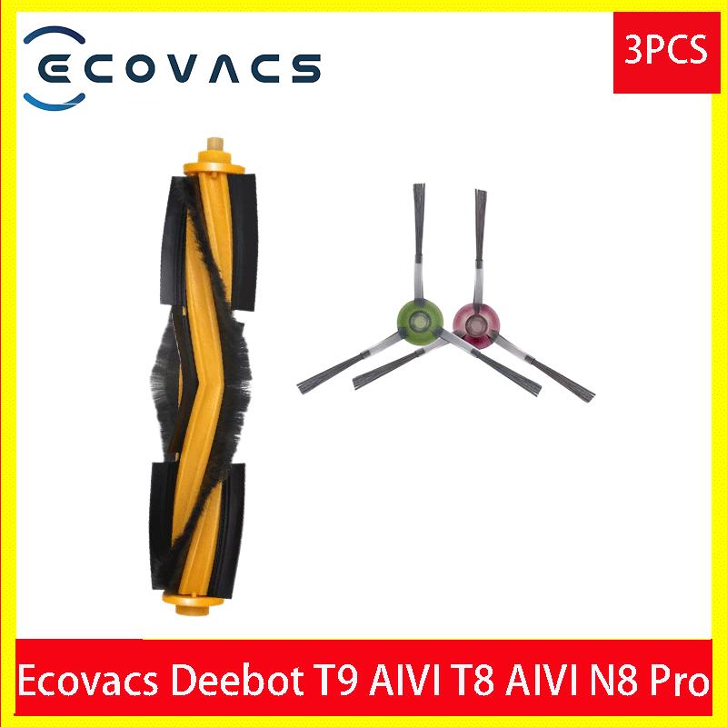 HEPA Filter Side Brush Main Brush Mop Cloths for ECOVACS Deebot T9 AIVI T8 AIVI N8 Pro 920 950 Vacuum Cleaner Replacement Parts