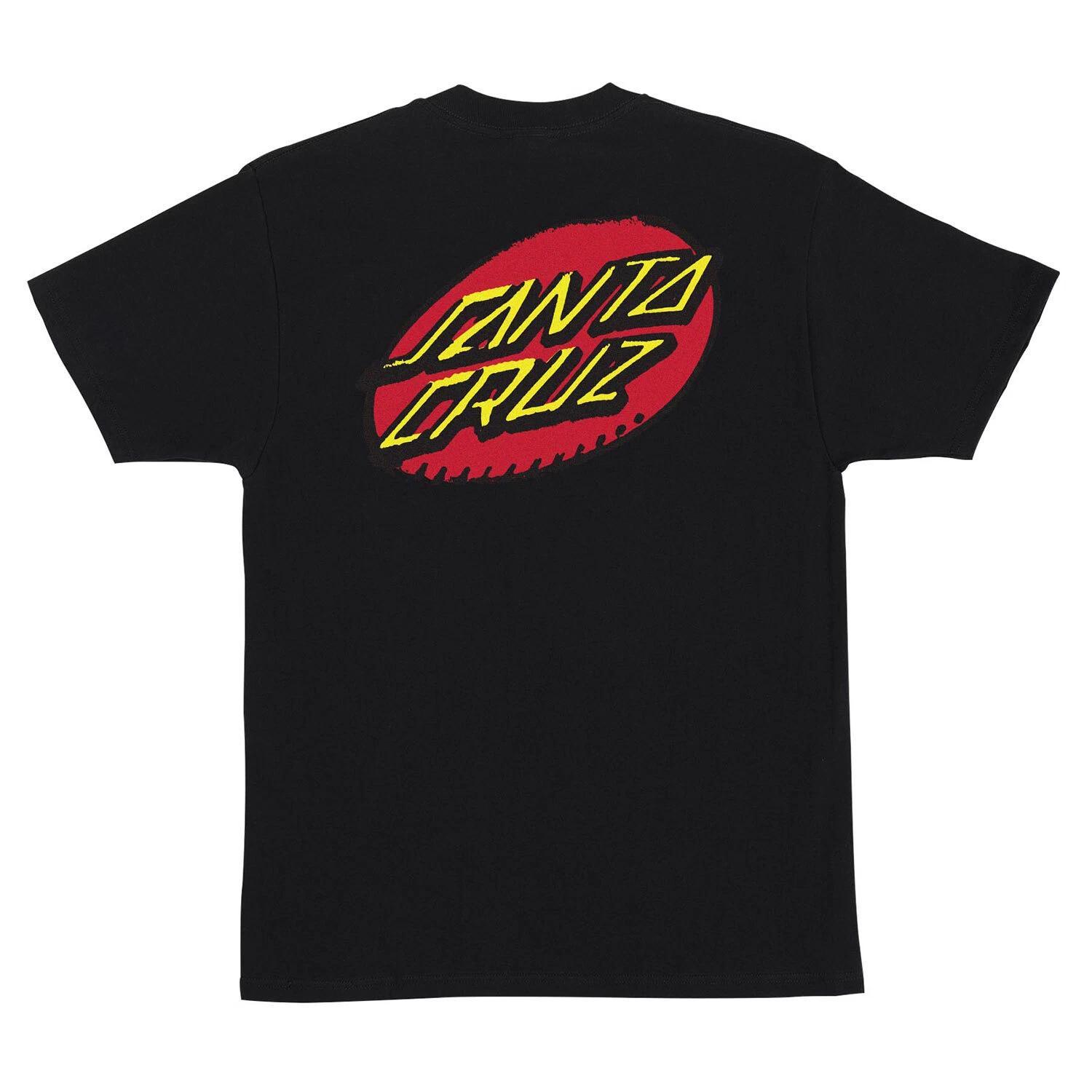 Santa Cruz Skateboards Shirt Creep Dot Black S
