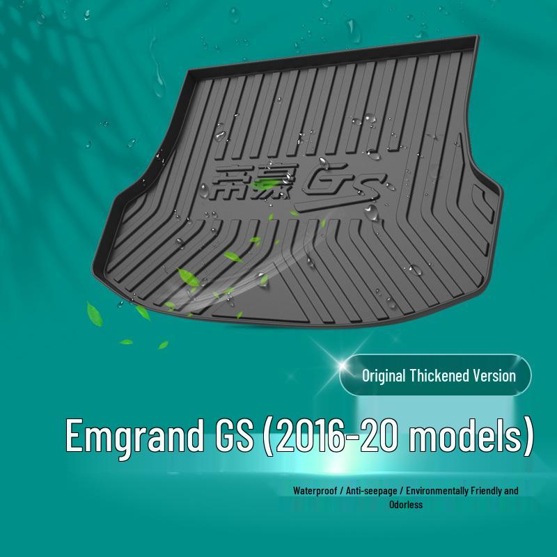 Suitable Trunk and Tailgate Mat for 21-Geely Emgrand S, New Emgrand GL, and 22-Million Model EC7 Rear Seat
