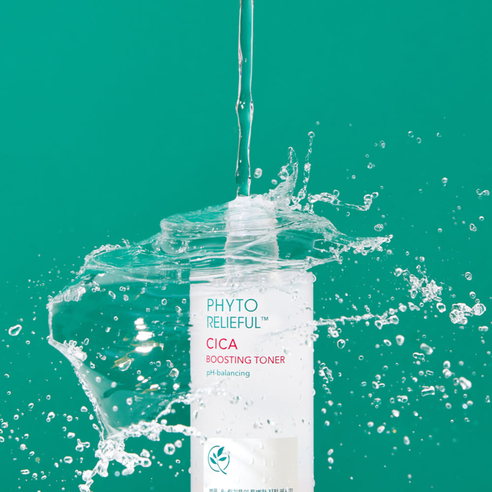 THANK YOU FARMER Phyto Relieful Cica Boosting Toner 200ml pH Balancing PHA LHA Gentle Exfoliating Toner