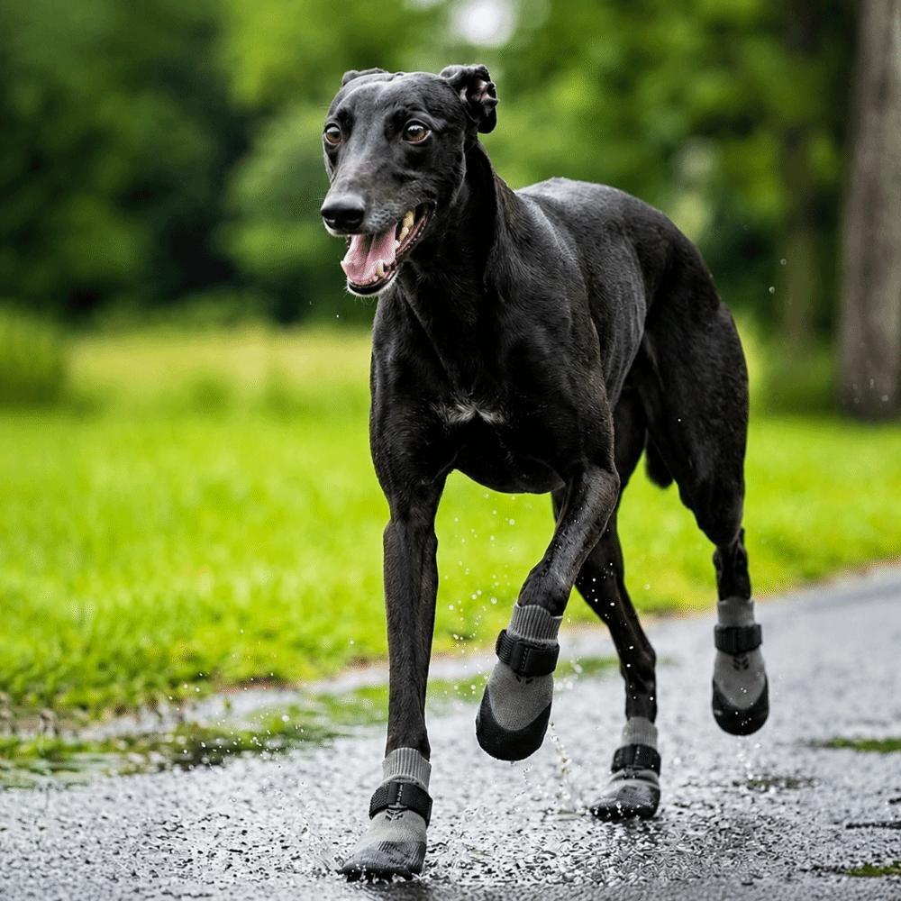 4PCS Wear Resistant Non-slip Pet Boots Breathable Dog Foot Covers Pet Shoes Covers  For Dogs Cats