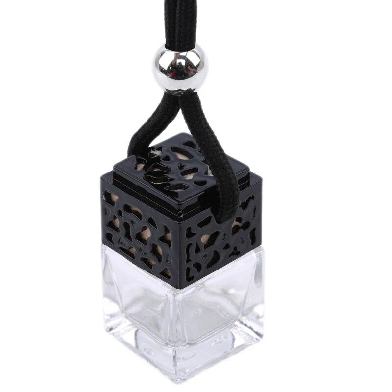 Car Hanging Perfume Empty Bottle Pendant Fragrance for Essential Oils Air Freshener Auto Ornament Car Accessories Interior