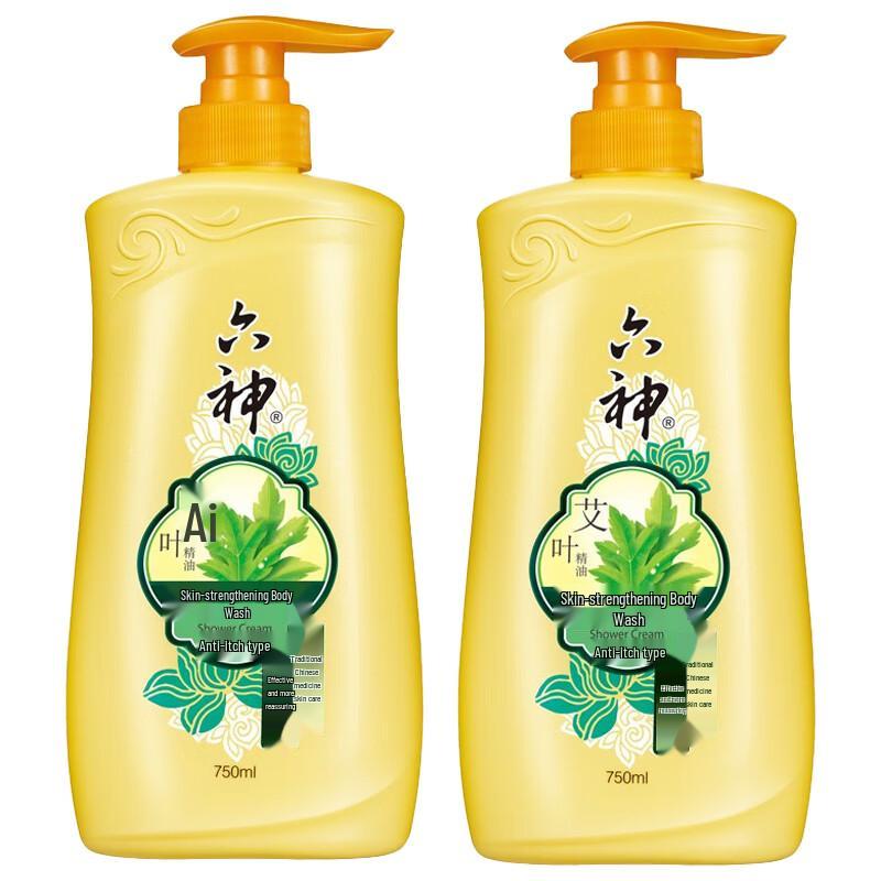 Liushen Mugwort Anti-itch Shower Gel