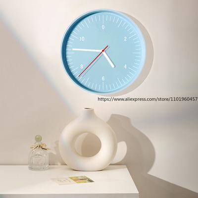 Dopamin Wohnzimmer Dekoration Uhr Schlafzimmer Büro Wohnzimmer Haus Wandmontierte Uhr Nordischer Stil