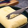 Gold Cream Western Style 430 Stainless Steel Butter & Cheese Spreading Knife.