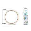 Deli Wide Clear Packing Tape, 12 Rolls