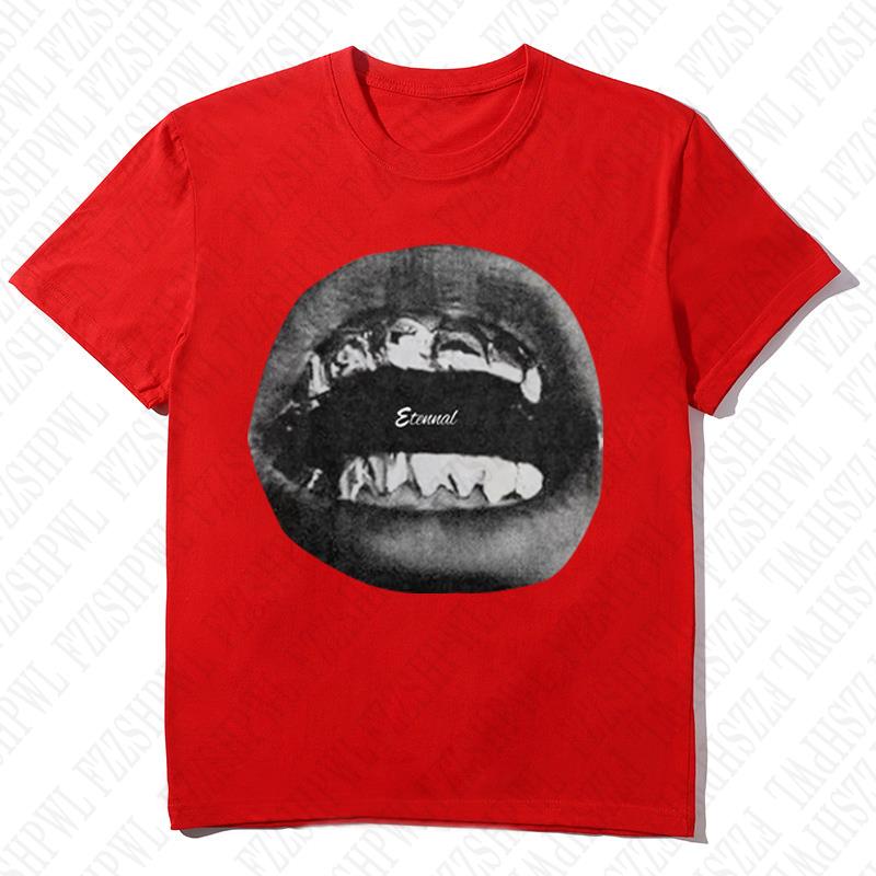 

Summer Grunge Goth Y2K Cotton Tshirt Harajuku Graphic Print Retro Tee Streetwear Hiphop Short Sleeve Tshirt Punk Oversized Top S