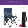 Portable Outdoor Metal Folding Moon Chair for Camping & Picnics