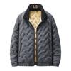 Men's Thick Winter Fleece Cotton Jacket - Large, Loose Fit