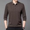 Herrenmode Vielseitiges Langarm-Poloshirt - Frühjahrs- & Herbststil