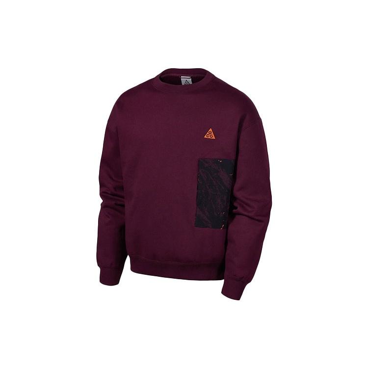Nike ACG Crew Splicing Sports Round Neck Pullover Men s CZ5103-643 XXL