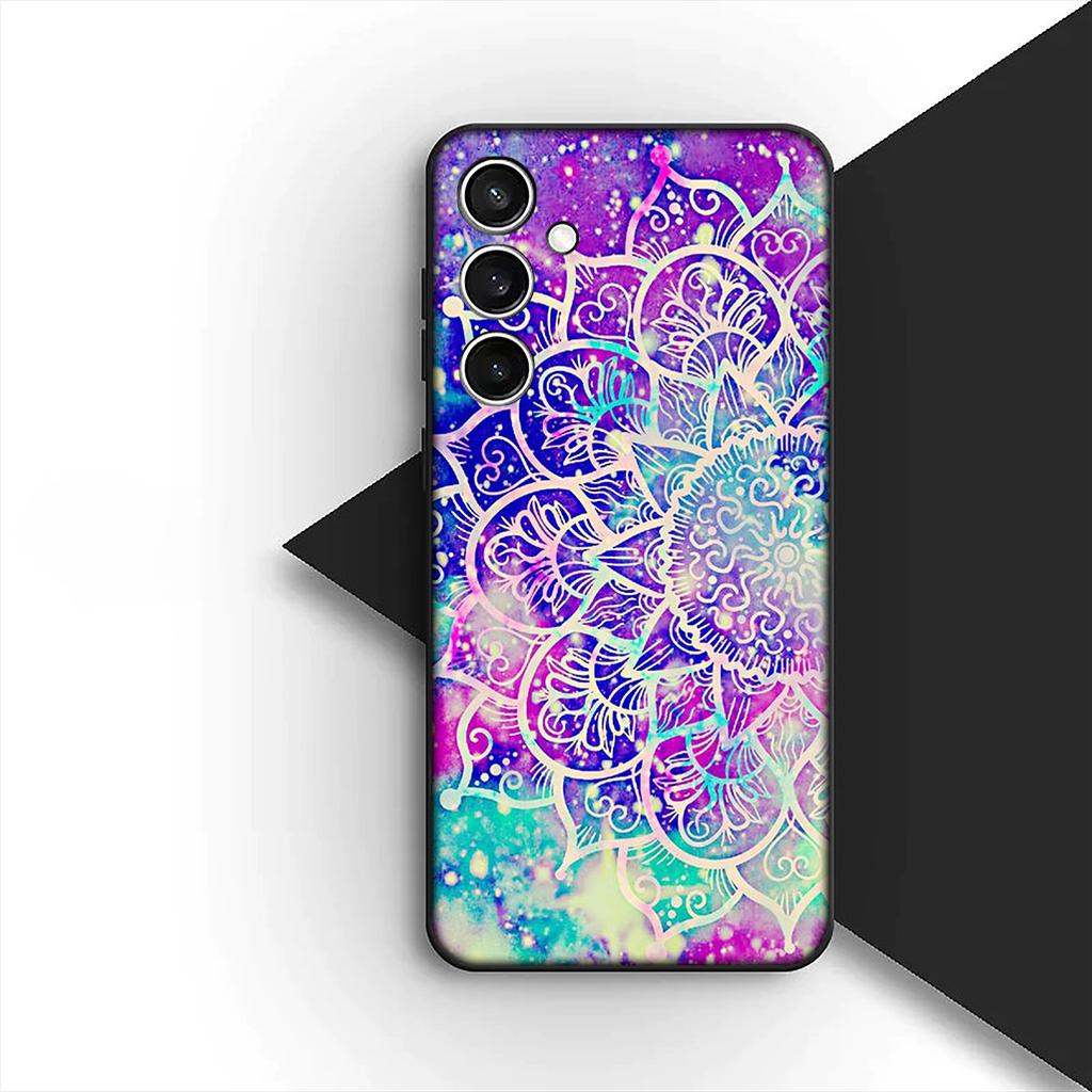 Cover for Xiaomi Redmi Note 12 11 10 A3 Pro 10A 10C 12C Note12 5G 4G Casing Phone Case Floral Paisley Mandala flower texture