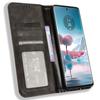 For Motorola Edge 40 Neo 5G Case PU Leather Wallet Retro Phone Cover