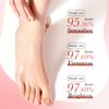 Sadoer Masque pour les pieds adoucissant et éclaircissant à la niacinamide à la fraise, traitement rajeunissant, masque pour les pieds