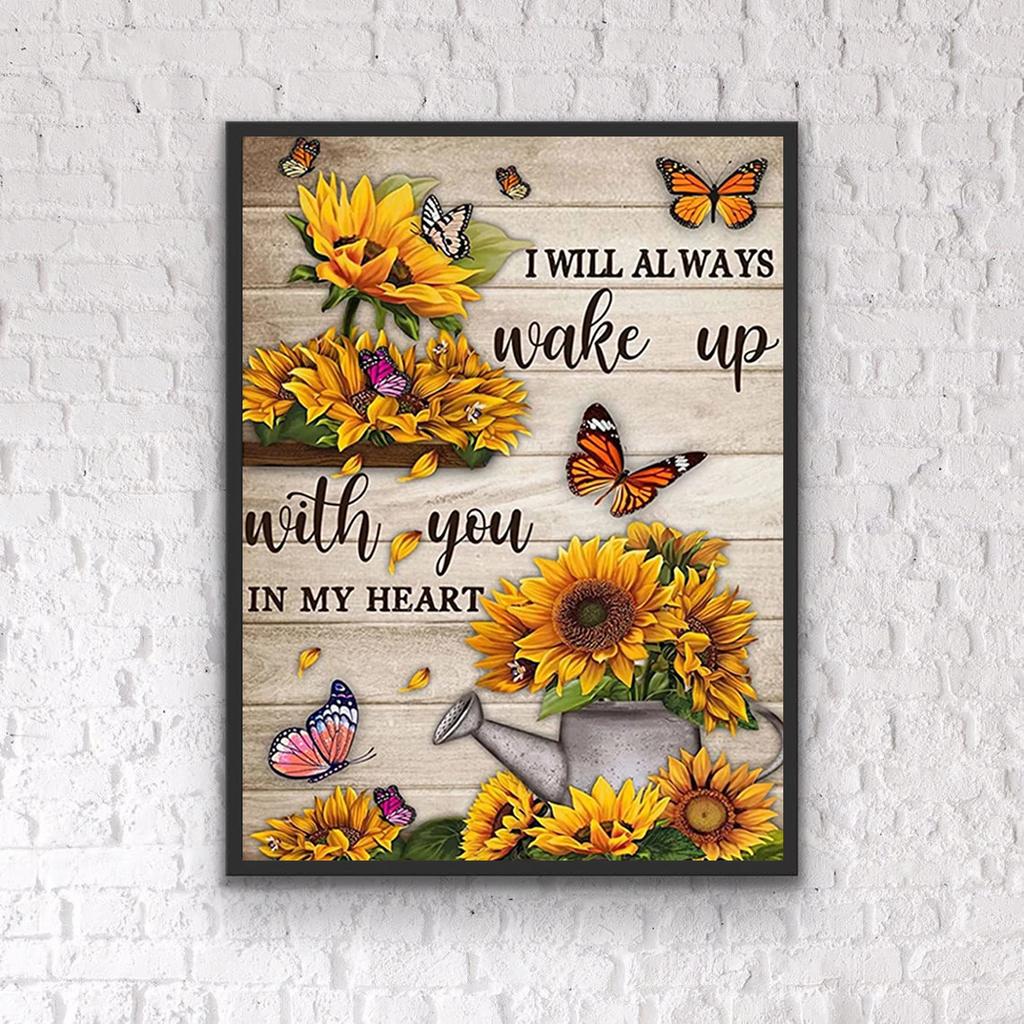5d Diy Diamond Beautiful Painting Flowers And Butterflies Diamond Embroidery Cross Stitch Kit Full Rhinestone Mosaic Home Decor Gift