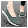 Comfortable Lightweight Summer Women Loafers Breathable Mesh Fashionable Casual Shoes Women's Hollowed Out Increase Flats