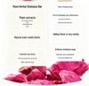 Cedarwood & Rose Essential Oil Shampoo Bar - Deep Cleansing Handmade Soap with Camellia & Soapberry Herbs