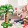 VICASKY Palm Tree Balloons, 3-Piece Set, Large Inflatable Foil Balloons for Hawaiian Party Decorations, 52x37x64 Inches, for Indoor and Outdoor Use
