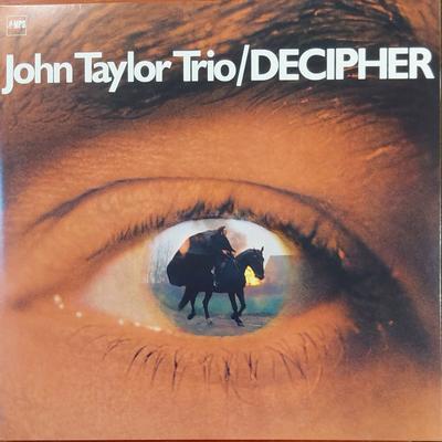 LP Record JOHN TAYLOR TRIO - Decipher 0212426MSW MPS Records 2017 Germany Jazz