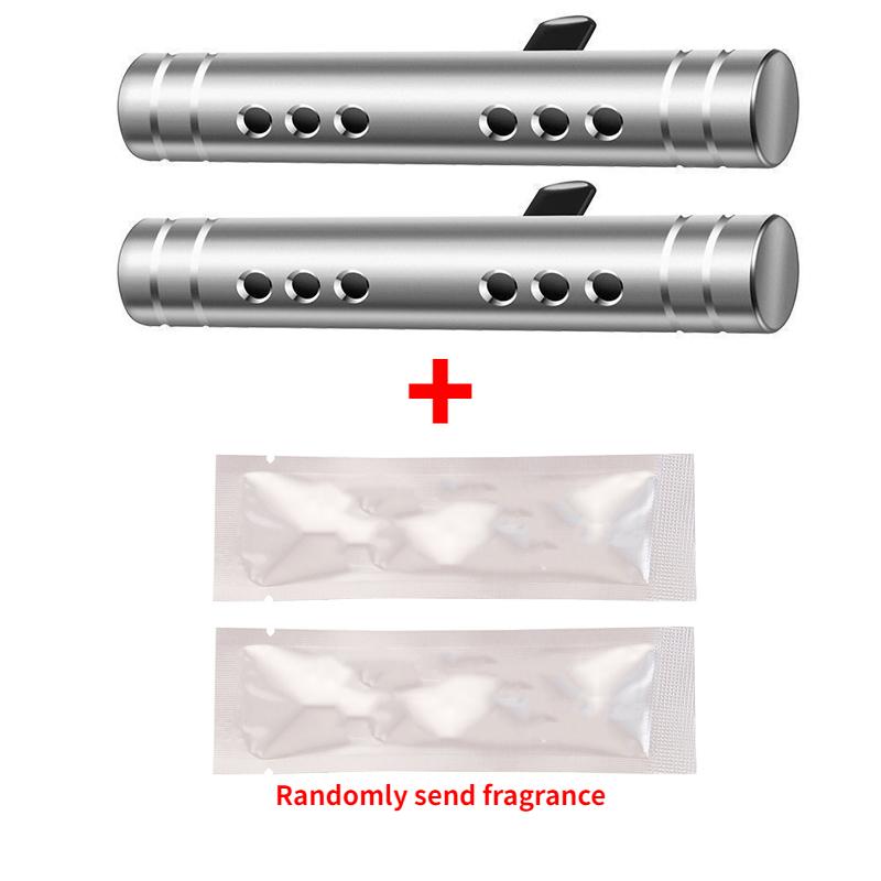 Car Air Fresheners Aroma Diffuser Vent Clips Perfume Essential Oil Sticks Women Men Automotive Fragrance Decoration Accessorie