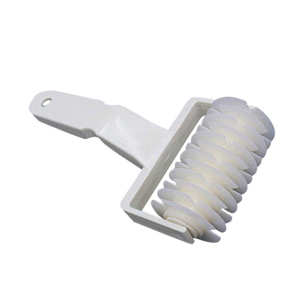 White Pastry Cutter Reusable Pastry Lattice Roller Lattice Dough Cutter  Pizza and Biscuits