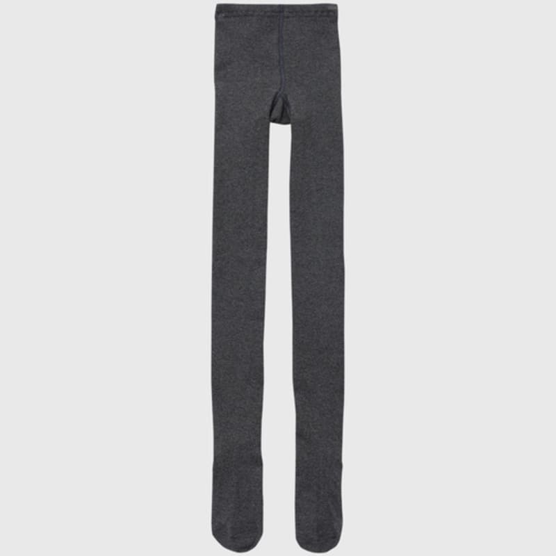 LOOKAST Janet Cotton Tights_Charcoal / JANET COTTEN TIGHTS_CHARCOAL