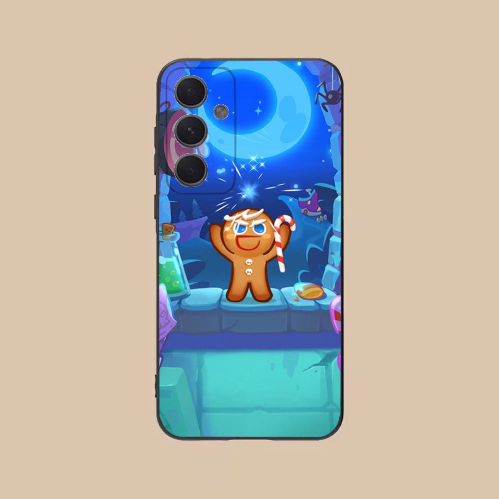 

C-Cookie Run K-KingdomS Phone Case For Samsung S25,24,21,22,23,20,S30,Ultra,Plus,Fe,Lite,Note,5G Black Cover SamsungS24plus