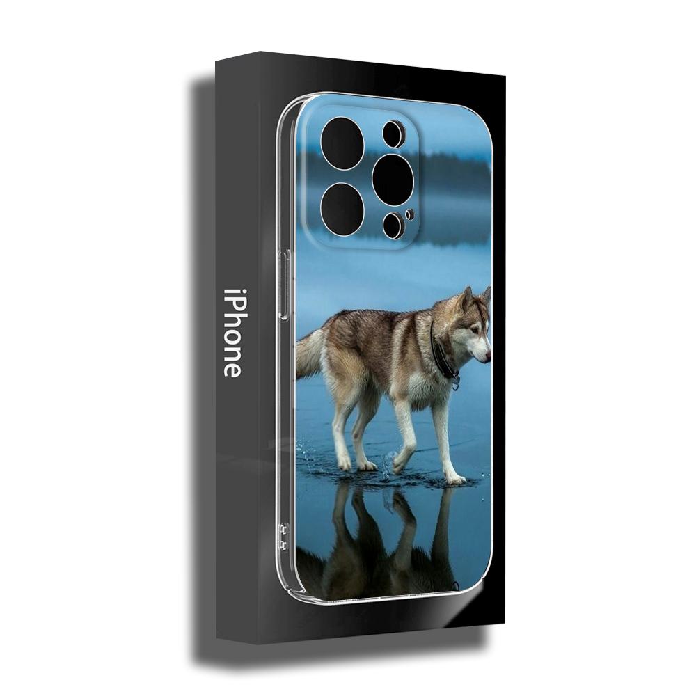 FOR IPhone Cute Alaskan Dog Phone Case FOR IPhone 14 11 12 Pro 8 7 Plus SE X Pro 14 MAX 12 13 MINI XR XS Iphone 14 Phone Covers
