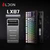 LDON LX87 Tri-Mode Wireless Mechanical Keyboard: Hot-Swappable RGB, Bluetooth & 2.4G, Customizable Gaming Keyboard.