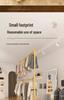 Movable Double-Layer Drying Rack with Wheels for Indoor and Balcony Use